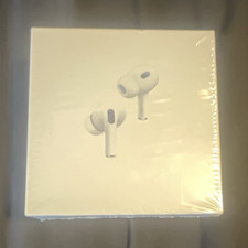 Apple AirPods Pro 2nd Gen In-Ear Bluetooth Earbuds w/ MagSafe Case White