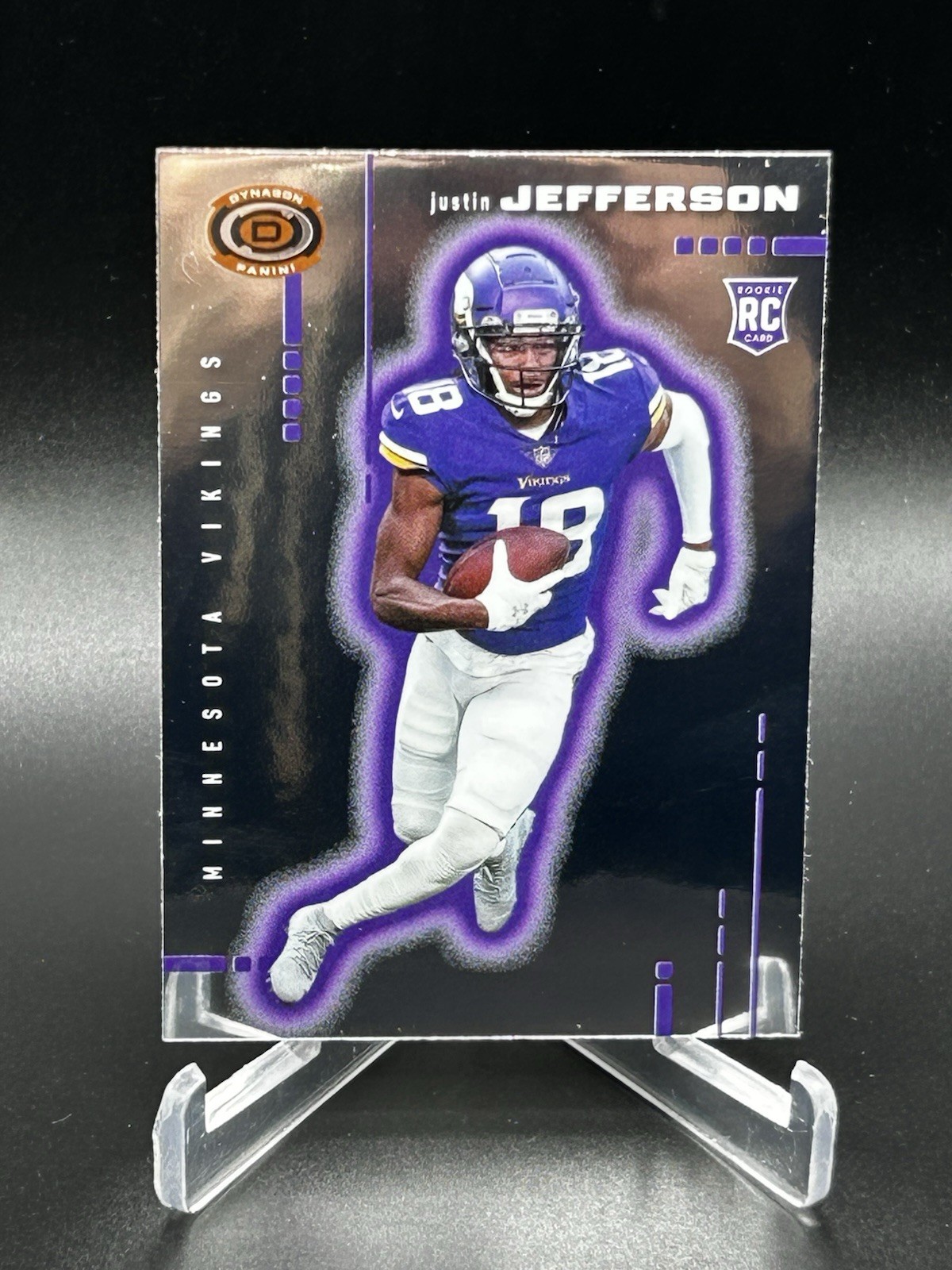 2020 Chronicles Justin Jefferson Dynagon Rookies RC Rookie #D-9 Vikings
