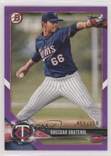 2018 Bowman Draft Purple 50/250 Brusdar Graterol #BD-3 6k8