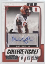 2021 Panini Contenders Draft Picks College Ticket Milo Eifler #267 Auto 0y6g