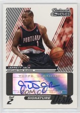 2006-07 Topps Trademark Moves Signature Dish 46/149 Jarrett Jack #SDI-3 Auto gb9