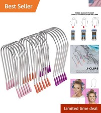 Hot Roller Clip Set - 20 High-Quality Metal Clips Compatible with All Sizes