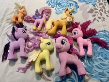 My Little Pony Ty / Hasbro Character Plush Toys Bundle collection 7 Figures 