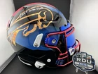 Josh Allen Signed Bills B$ Custom Painted F/S Speedflex Authentic Helmet 🔥 READ