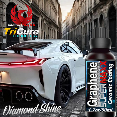 GRAPHENE CERAMIC CAR COATING SUPERMAXX DIAMOND SHINE GLOSS 50ml/1.7oz - KIT