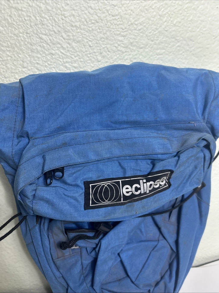 Alforja Eclipse Vintage EE. UU. Azul Bicicleta Bar Embalaje Tour Años 70 80 Eroica Foto 4 de 4