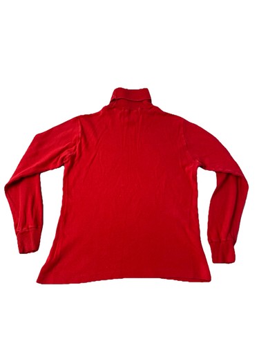 Camiseta De Colección Años 60 Brooks Brothers Tejida Cuello Alto Para Mujer L En Blanco Roja Est. Día 1818 - Imagen 2 de 8