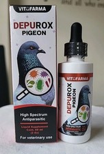 Vitofarma Depurox Pigeon 60 ml  Support Supplement For Pigeon For Animals 