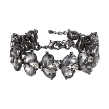 Wedding Bridal Crystal Rhinestone Multi Teardrop Bracelet for Women Party Pro...