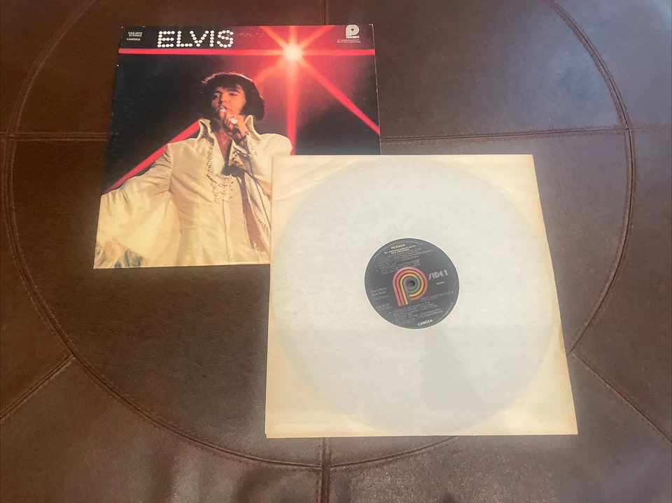 VTG- Elvis Presley You'll Never Walk Alone Record 33 RPM LP CAS-2472 Camden 1971 - Image 4 of 4