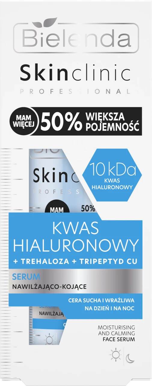 Bielenda Skin Clinic Professional Moisturising Calming Hyaluron Serum 45ml