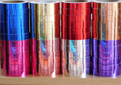 Spiegelband - selbstklebend - Hoop Tape - Köder - 20 mm breit x 10 m lang