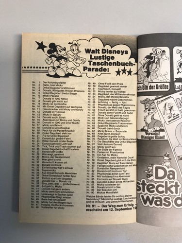 Lustiges Taschenbuch - Walt Disney Comics - Sammlungsauflösung - LTB 1 bis 300 - Bild 53 von 438