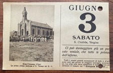 San Clotilde Jungfrau, Santino Des Tages Samstag, 3. Juni 1933