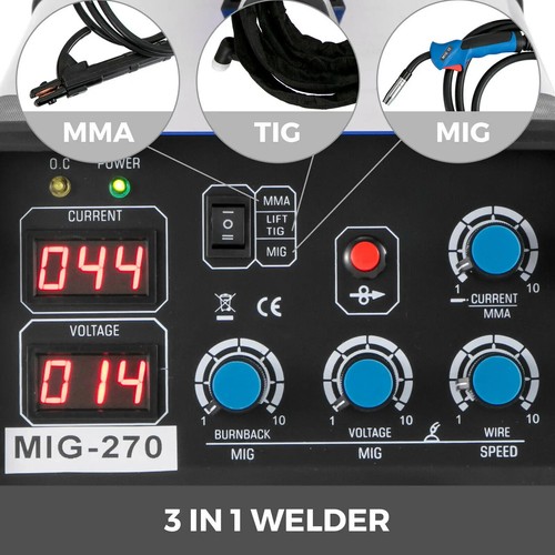 VEVOR MIG/MMA/TIG 3-in-1 Fill Wire Welding Device Technology - Picture 2 of 17