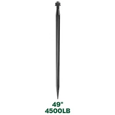 49" Steel Hay Bale Spear 4500 lbs Capacity Spike Fork Tine For Tractors Loaders