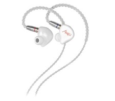 Anew U1 White - Dynamic Driver with Carbon Nanotube Diaphragm - MMCX SPC Cable