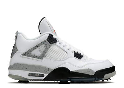 【希少】Air Jordan 4 ゴルフシューズ　ホワイトセメント Jordan 4 Retro Golf White Cement | eBay
