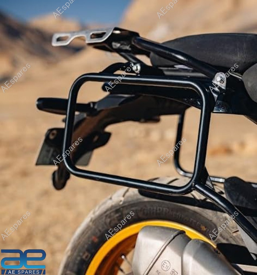 Adventure Pannier Rails Black Fits For Royal Enfield New Himalayan 450 ...