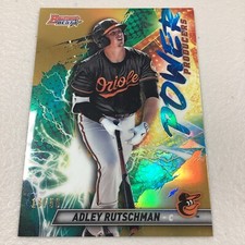 2019 Bowman's Best Power Producers ##PP-AR Adley Rutschman Gold Refractor #/50