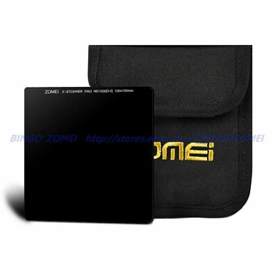 10-stop ND1000 100*100mm Optical Glass Neutral Density  filter for Camera