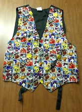 LOONEY TUNES med women  s vest TAZ cartoon Bugs Bunny 1980s Yosemite Sam