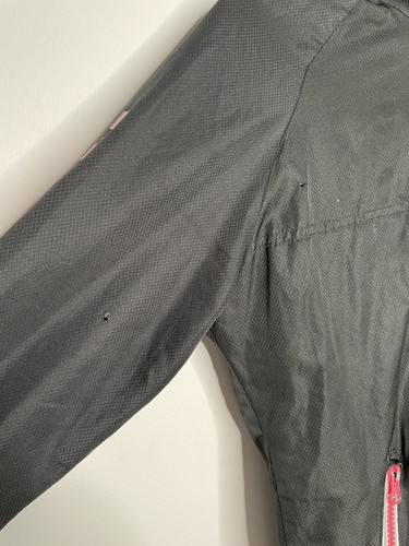 Superdry Sport Women's Black Pink Zip Up Light Hooded Jacket Size S - Picture 6 of 9