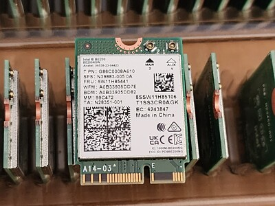 #ad Intel BE200 Wi Fi 7 wireless amp; Bluetooth for Aorus X590 motherboard $23.95