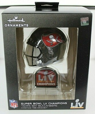 SUPER BOWL LV Champions Tampa Bay Bucs Christmas Ornament Stocking Stuffer NEW