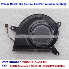 New For ASUS Zenbook S 13 OLED UX5304VA UX5304 CPU COOLING FAN DC05V