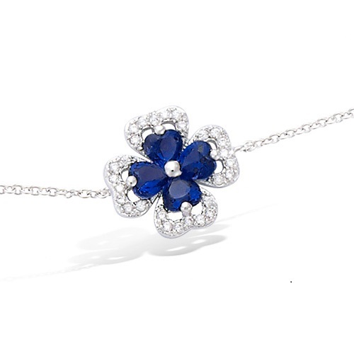Boucles D'Oreilles Argent 925 Émeraude Et CZ Dolly-Bijoux - Rhodié - Neuf Avec Étiquettes