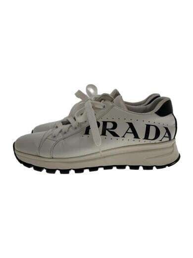 PRADA/low top sneakers/38.5/WHT/white/leather/1E597M/logo | eBay PRADA/low top sneakers/38.5/WHT/white/leather/1E597M/logo | eBay