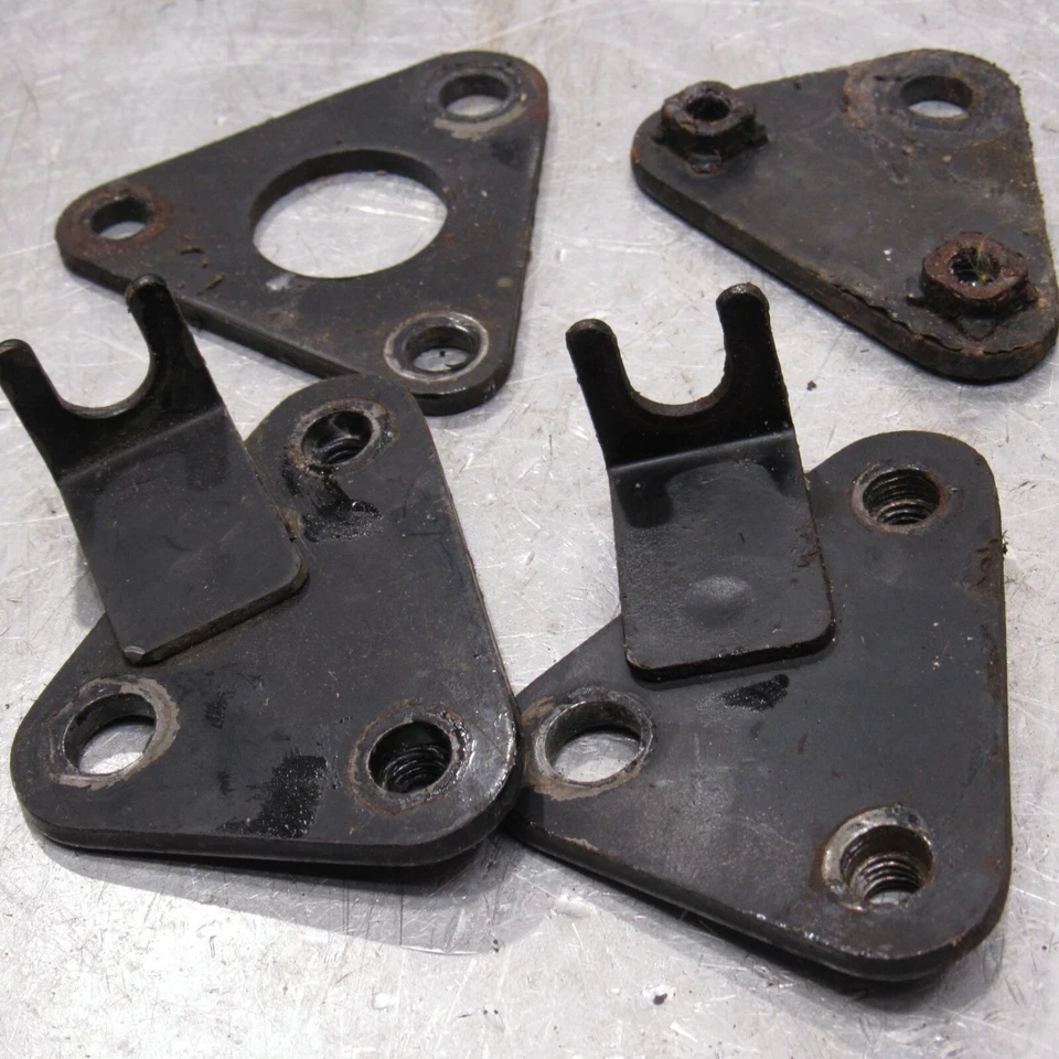 Kawasaki KZ650 KZ 650 C2 1977-83 personalizado motor delantero montaje soporte suspensión Foto 4 de 4