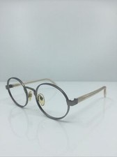New Vintage Byblos B 567 Eyeglasses C. 3071 Brushed Matte Silver 50mm Made Italy