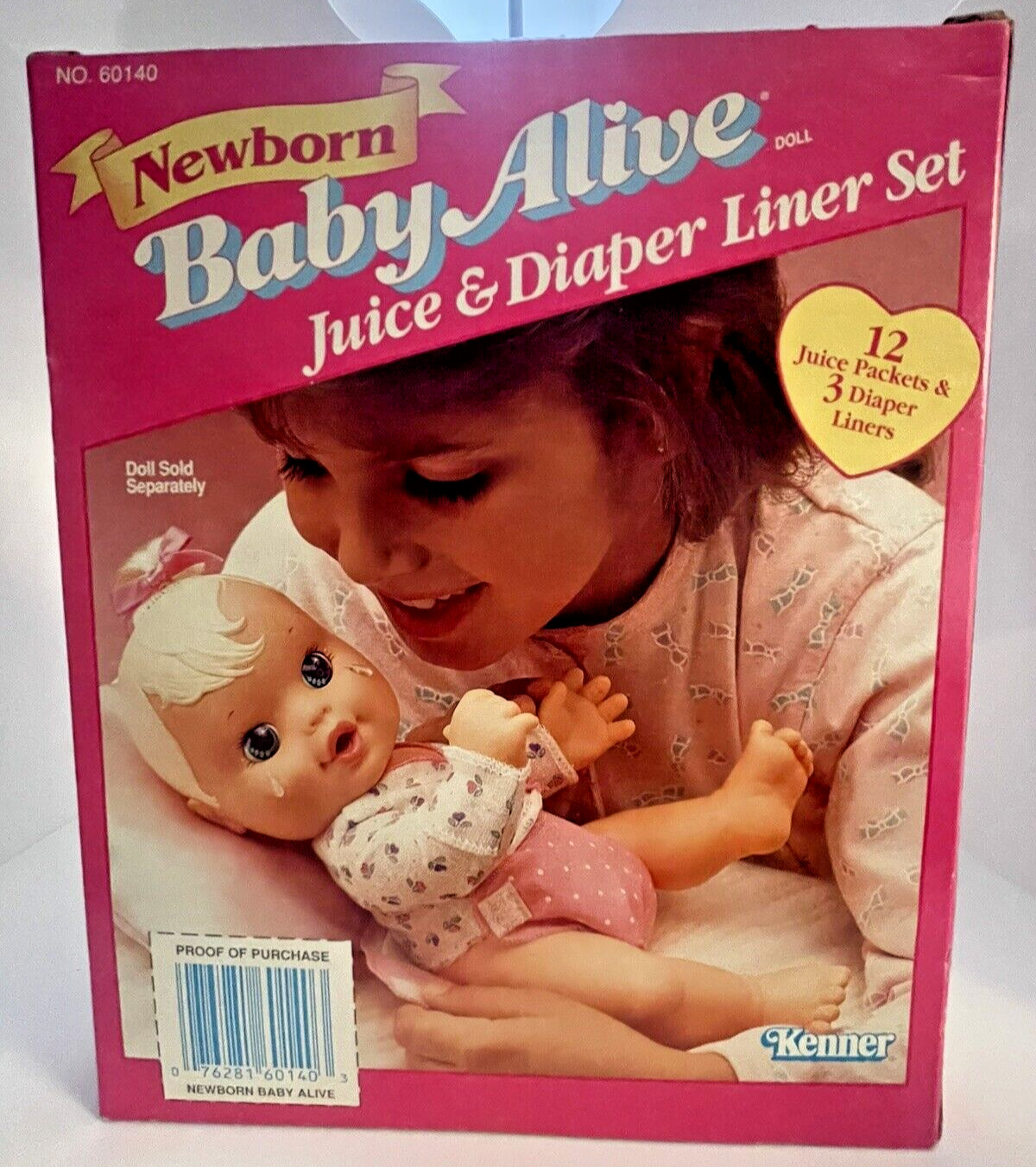 NewBorn Baby Alive Juice & Diaper Liner Set 12 Juice Packet 