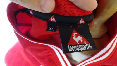 MAILLOT FOOTBALL LE COQ SPORTIF ANNEES 80 VINTAGE NO TENNIS T