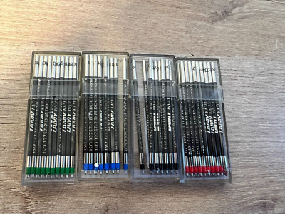 4 Stück LAMY Mine M21 Mehrfarbschreiber Markiermine schwarz,blau,rot,grün