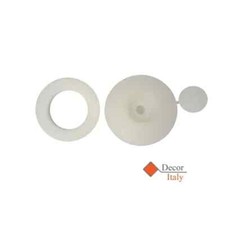 Rondelle con Guarnizione per Policarbonato Alveolare 10mm, Pack 25 Pezzi