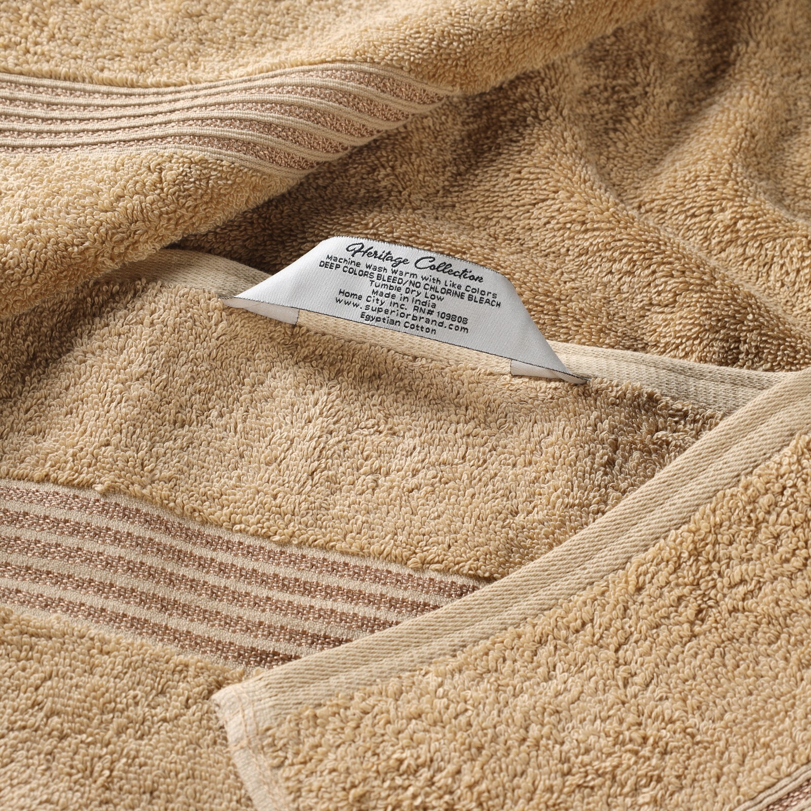 100% Egyptian Cotton Absorbent Soft 600 GSM Hand Towels Set of 8
