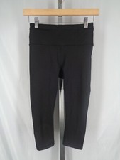 Athleta Black Accelerate Crop Leggings Size XS