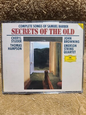 Shelf62L tested Audio Music CD~ Secrets of the old- Cheryl studer
