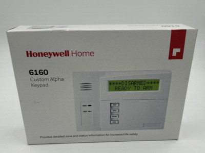 Honeywell home 6160 custom alpha keypad new