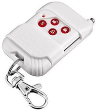 KERUI Wireless Remote Control Working with KERUI Home Alarm System White 433 mHZ