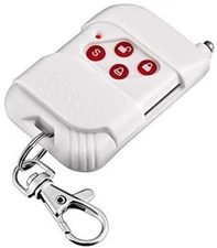 KERUI Wireless Remote Control Working with KERUI Home Alarm System White 433 mHZ