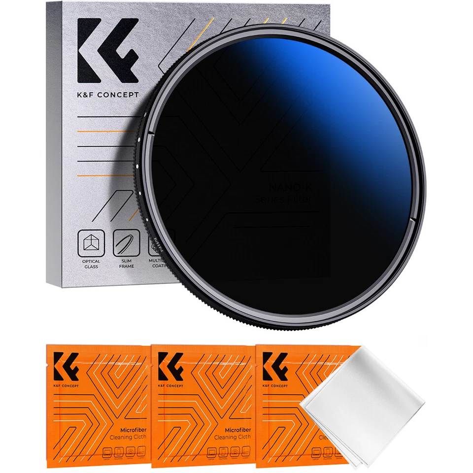 K&F Concept ND2-ND400 Filter Variable Neutral Density ND Adjustable NANO-B/K/X - Image 2 of 4