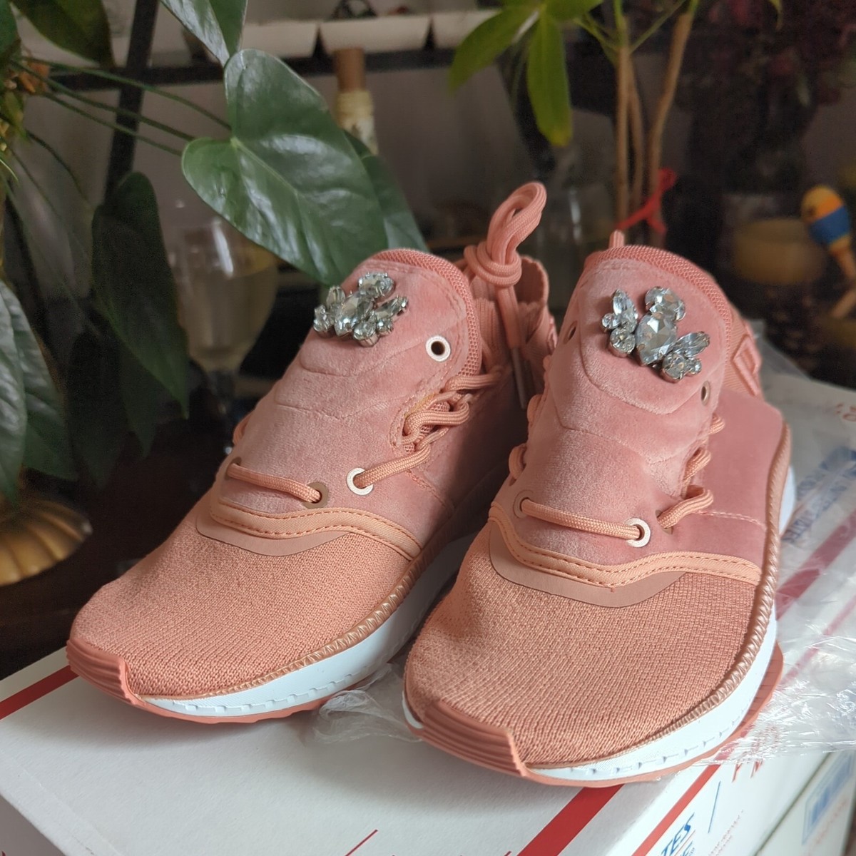 Pink Puma Tsugi Shinsei Velour Puma Shoes Puma Tsugi Shinsei