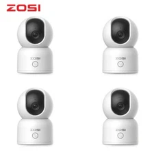 ZOSI 2K 3MP 360° View PT Wireless IP Camera HD 5GHz WiFi Indoor Auto Tracking