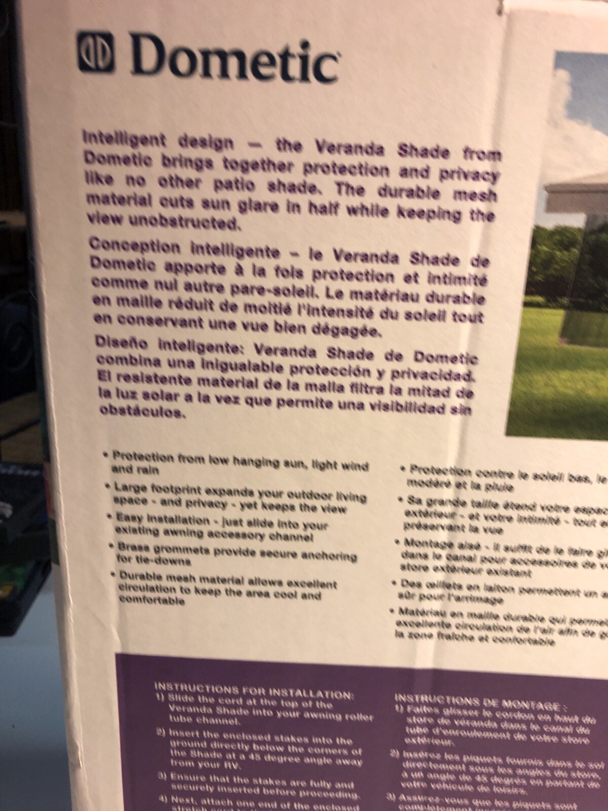 sun vue outdoor living furniture on Dometic Veranda Shade Rv Awning Sunshade 54x10 Burgundy Ebay