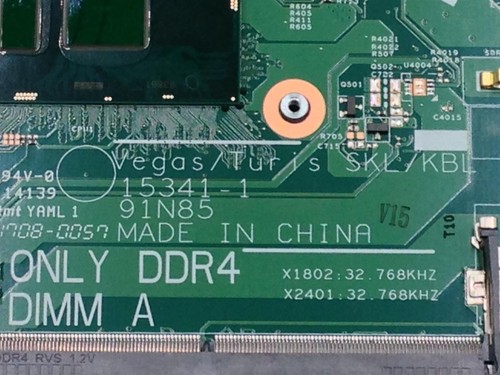 Carte mère Dell Inspiron 15-3567 15341-1 91N85 0RY2Y1 Core i3-7100U, défectueuse - Photo 7/9