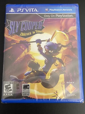 Sly Cooper: Thieves in Time (Sony PlayStation Vita, 2013) Brand New Sealed!